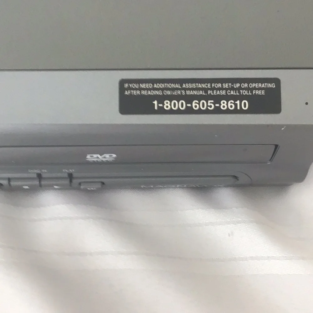 Magnavox DVD/VCR playerMWD2205